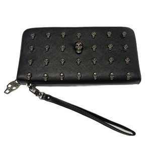 Thomas Wylde • Skull Embellished Wallet Wristlet